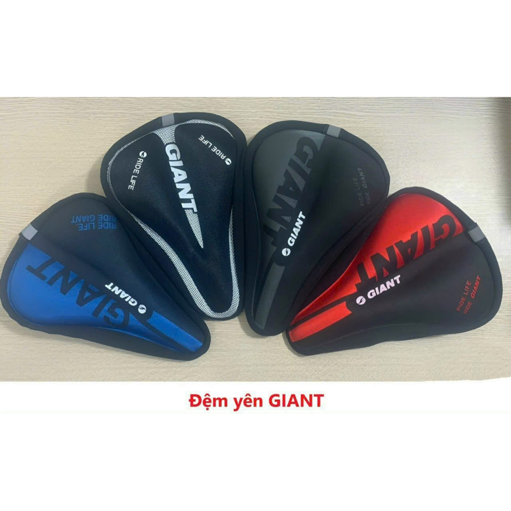 BỌC YÊN XE ĐẠP GIANT, CHẤT LIỆU SILICON, SIÊU DÀY, ÊM, THOÁNG KHÍ