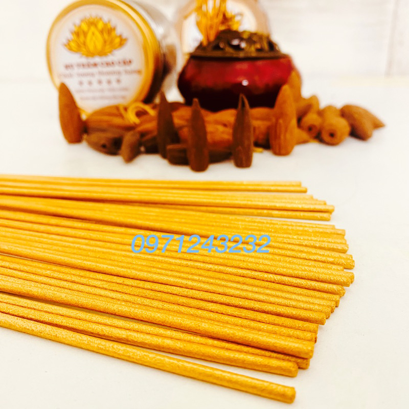 Hương Nhang Thần Tài Thái Lan Chính Hãng Hương Sạch Ít Khói Cuộn Tàn Tài Lộc