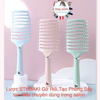 Lược Chải Đầu Gỡ Rối,Tạo Phồng,Sấy tạo kiểu tóc màu Xinh Xắn- Giao màu ngẫu nhiên