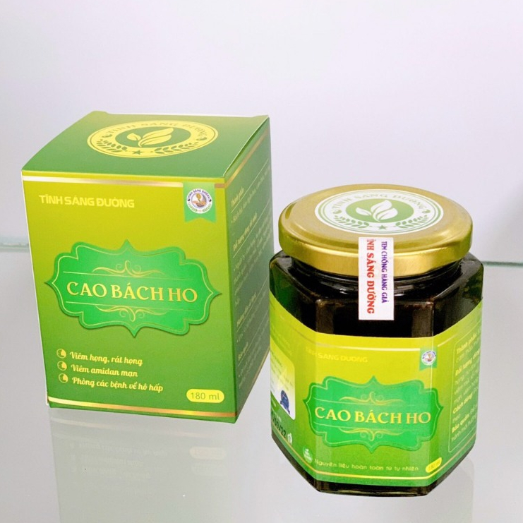 Cao Bách Ho 180ml - Tĩnh Sáng Đường hỗ trợ viêm họng, ho đau rát họng