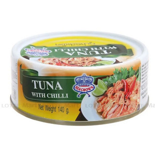 Cá ngừ sốt ớt sea crown 140g
