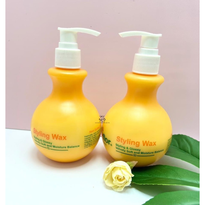 wax tạo kiểu tóc uốn tóc xoăn Everflor