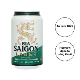 Bia Sài Gòn Lager 330ml