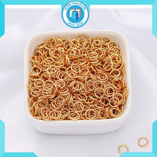 Khoen Tròn Màu Vàng Nối Sản Phẩm Trang Sức Resin - Trường Thịnh Sài Gòn