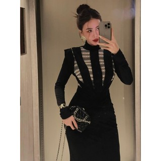 𝑳𝒂𝒄𝒚 𝑫𝒓𝒆𝒔𝒔 Đầm váy body bozip phối len đan thủ công đi chơi đi tiệc, Váy body sexy sang chảnh thiết kế BAGEO LOẠI 1
