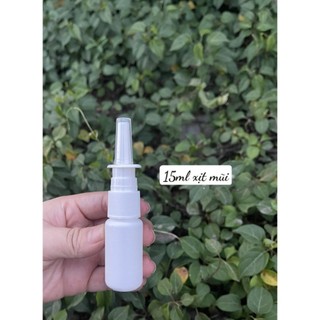 Combo 100 bộ chai nhựa xịt mũi/xịt xoang 15ml