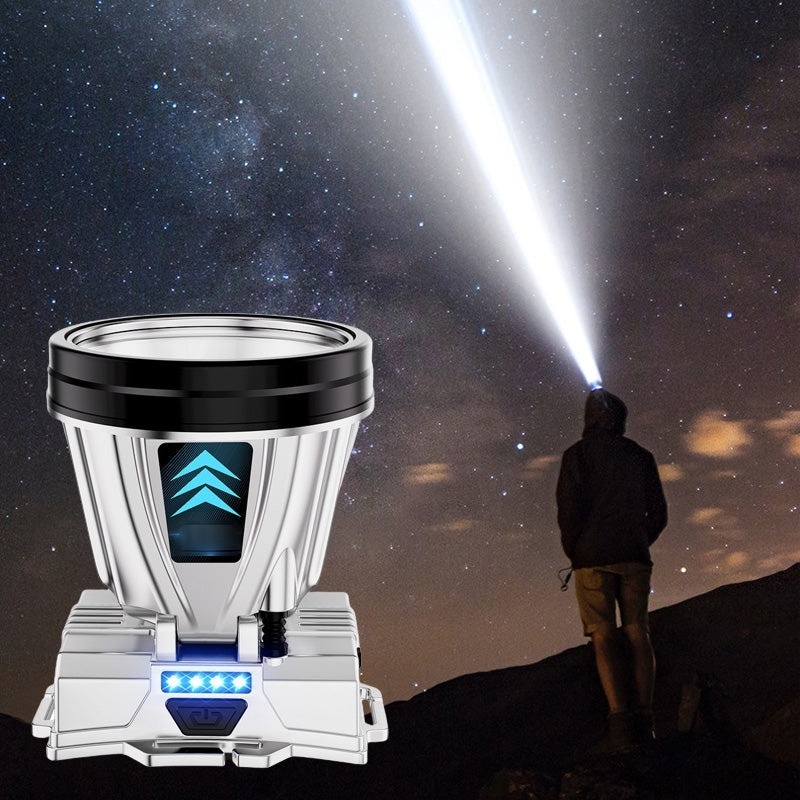 Đền pin đội đầu siêu sáng T998 pin trâu