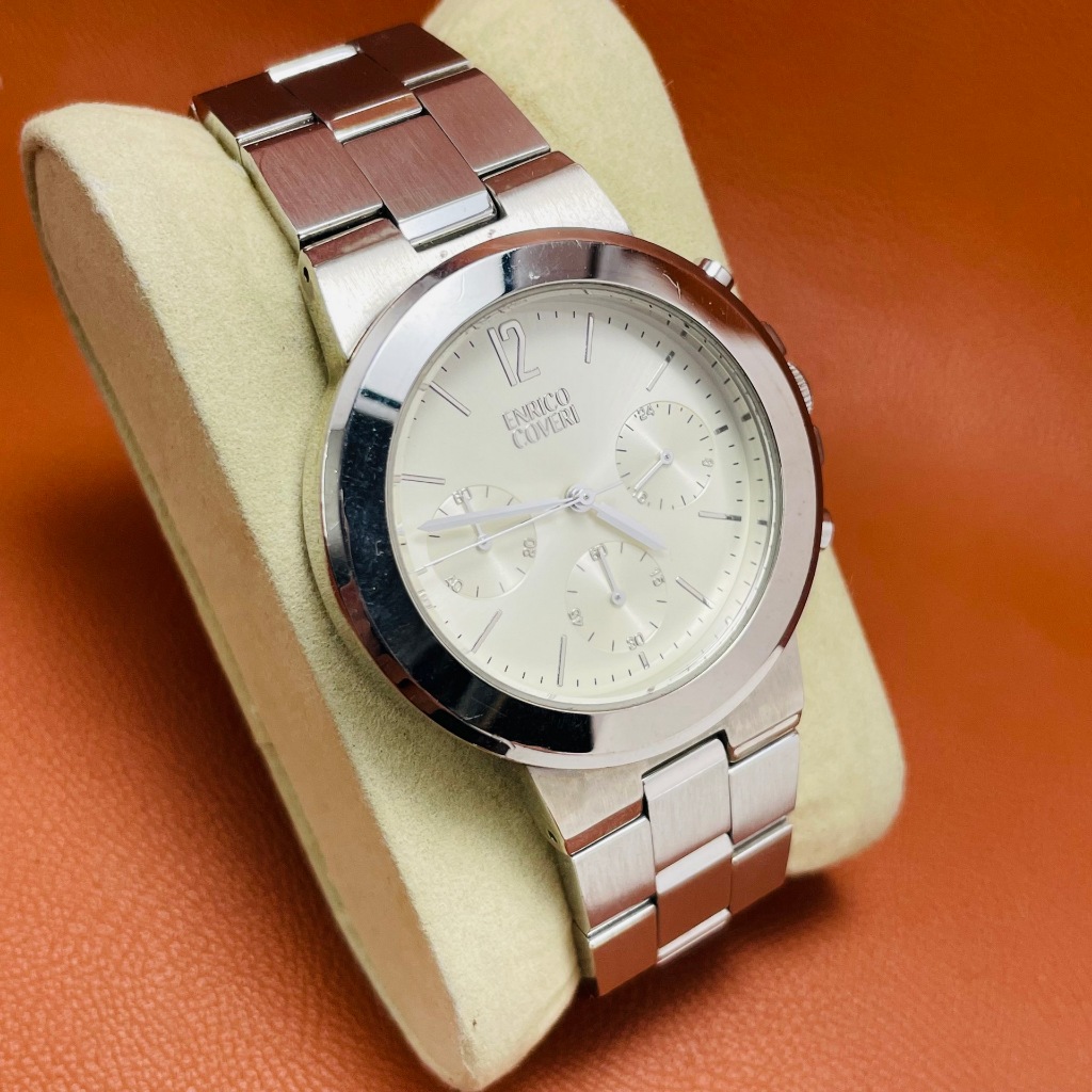 Đồng hồ nam Enrico Coveri Nhật 6 kim