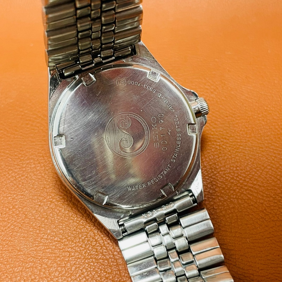 Đồng hồ nam Seiko Wave Silver  chống nước nội địa Nhật