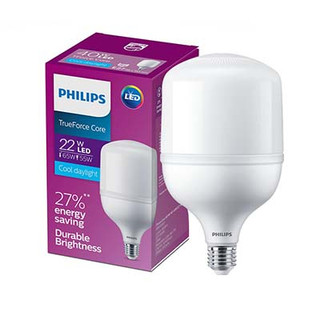Bóng led trụ philips, công suất lớn dòng tforce core hb mv 22w, 30w, 40w, 50w, gen3 - e27 - hàng ch