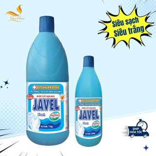 Nước tẩy trắng quần áo Javel siêu sạch 500ml - 1L