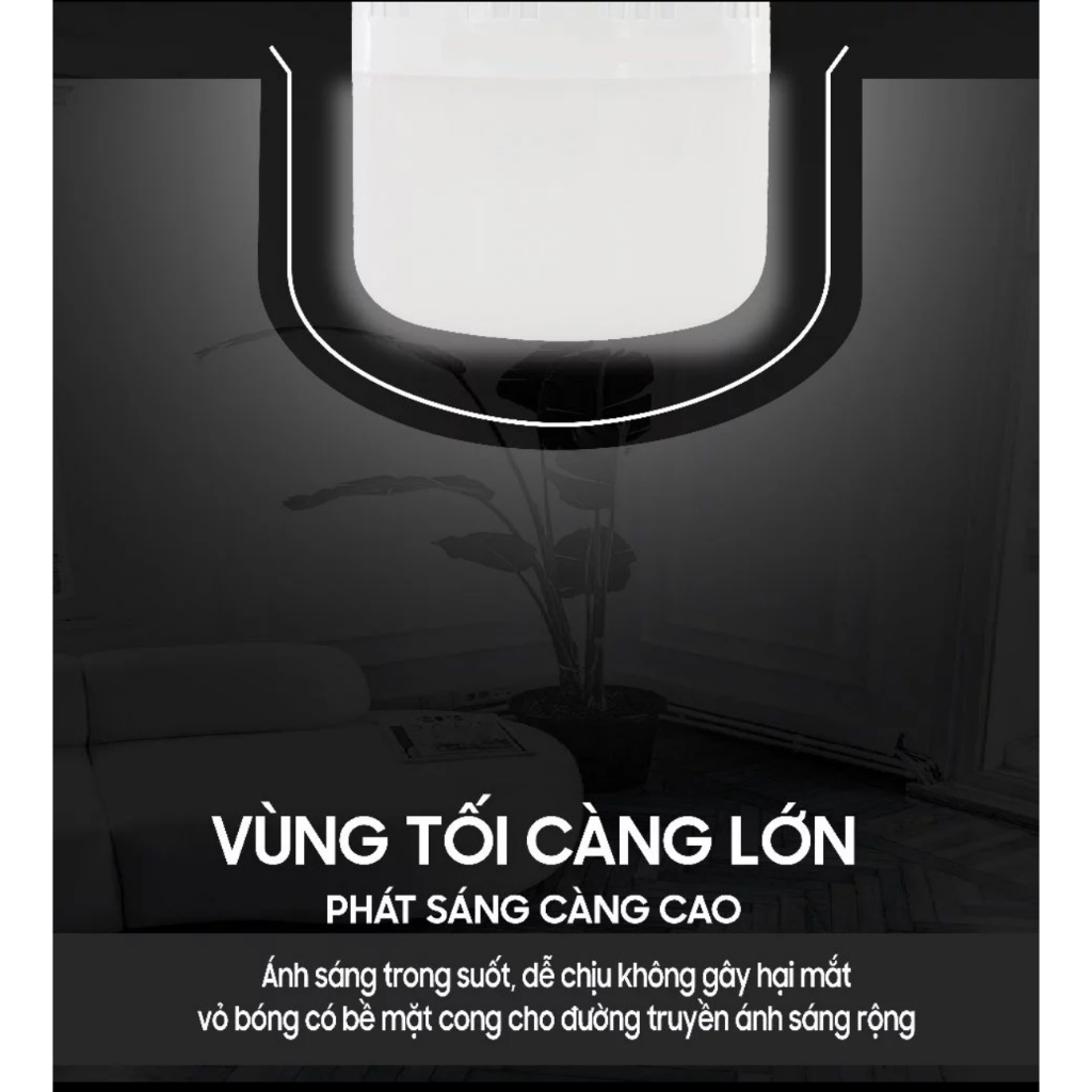 Đèn sạc tích điện 150W MỸ LINH chính hãng, thời gian sáng 7-9h, tặng kèm cáp sạc và móc treo, siêu tiện lợi