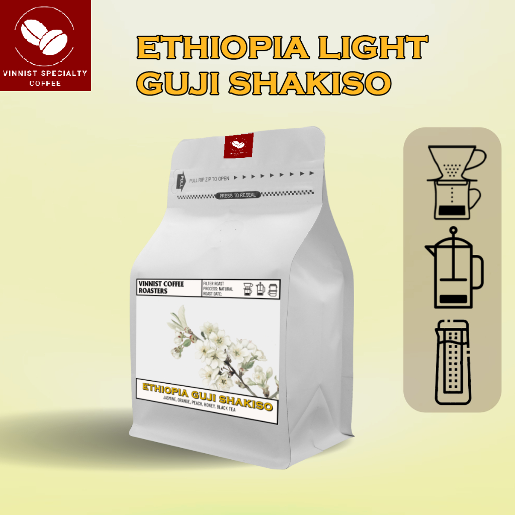 Cà phê Hạt Ethiopia Guji Shakiso G1 - Vinnist Specialty Coffee