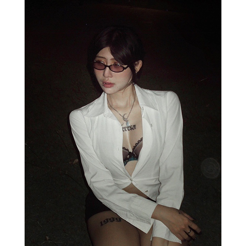 KÍNH OVAL VINTAGE HÀNG SI CHƯA SỬ DỤNG TRÒNG CHỐNG UV PROTECT EYE MADE IN JAPPAN