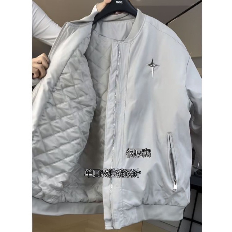 ÁO KHOÁC BOMBER TIA CHỚP TRẦN BÔNG SIÊU ẤM QC CAO CẤP