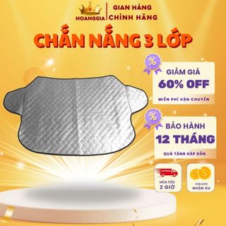 Tấm Che Nắng Ô Tô Cao Cấp – Rèm Che Nắng Ô Tô Cách Nhiệt - Bạt Phủ Chống Nắng Xe Hơi Ba Lớp Cao Cấp Bảo Vệ Nội Thất Ô Tô