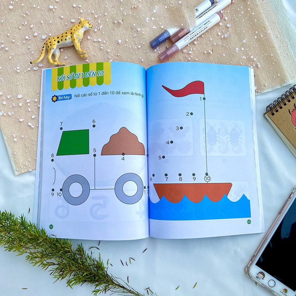 Sách - Toán Tư Duy Cho Bé Từ 3-4 Tuổi