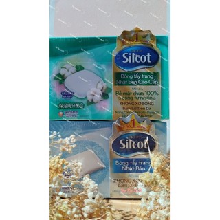 Bông trang điểm silcot hộp hơi móp