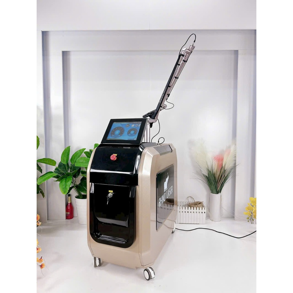 Máy Laser Xoá Xăm Trục Khuỷu Rhino Laser Hàng Bắc Kinh | Máy Laser Pico Rhino trục Khuỷu