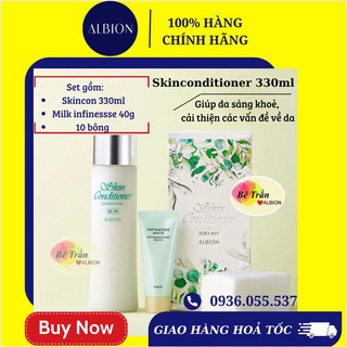 Nước dưỡng chữa lành và khôi phục sức sống làn da Skincon Skin Conditioner Essential N
