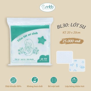 Dokma Tấm Lót Sơ Sinh, Lót Phân Su DOkma  An Toàn Tiện Lợi Cho Bé 30Tờ/Gói