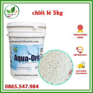 Bột khử khuẩn Clorin 70% Aqua ORG - Ấn Độ. Thùng 5kg