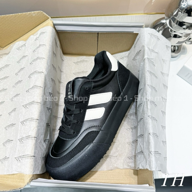 Giày thể thao kẻ chéo pha màu đế bánh mỳ fullbox hàng quảng châu cao cấp