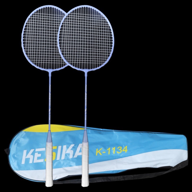 Bộ 2 vợt cầu lông KESIK MODEL K1134 căng nhẹ giá tốt, mẫu đẹp, tặng túi đeo tiện lợi phù hợp cho người LỚN, TRẺ EM