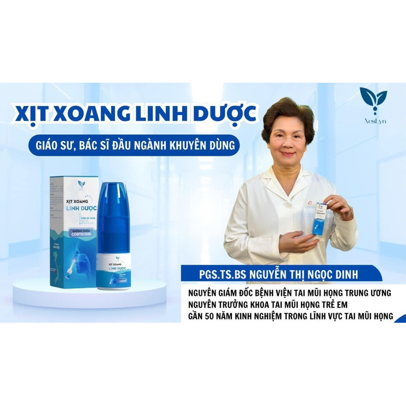 Xịt xoang linh dược, xịt xoang hết viêm mũi dị ứng hết viêm xoang giúp mũi