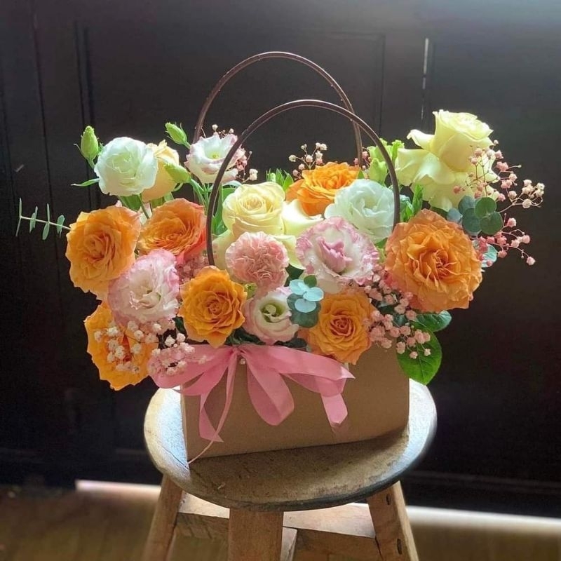 Túi giấy dùng cắm Hoa hàng loại 1 cao cấp.