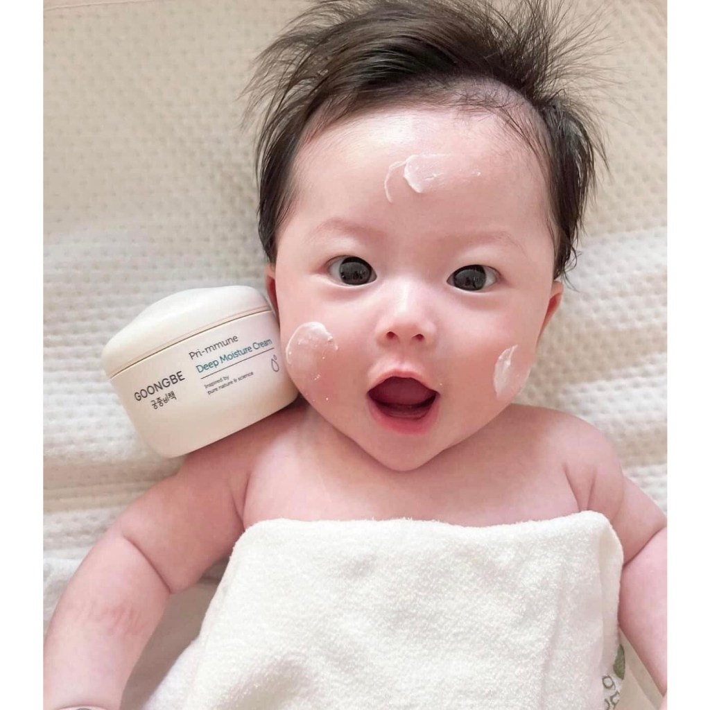 Kem dưỡng ẩm Goongbe Moisture Cream nội địa Hàn cho trẻ từ sơ sinh