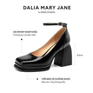 Enso - giày cao gót da thật dalia cao 8,5 cm