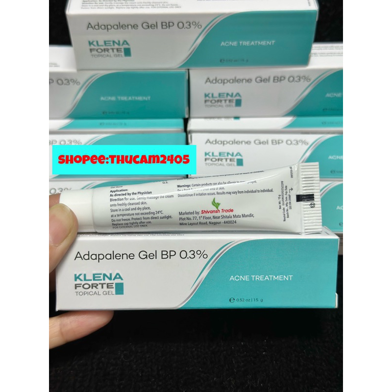 K.LE.NA Forte Gel Kem Bôi Hỗ Trợ Giảm Mụn 15g).