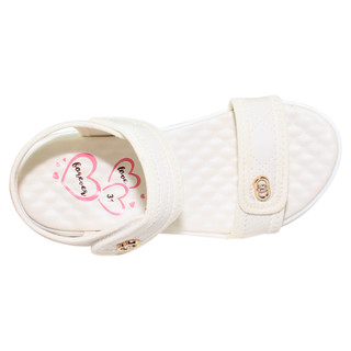 Sandal đế bằng bé gái Bita's SOB.290 (Hồng phấn + Kem + Tím)