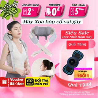 Máy massage cổ vai gáy 6D , Máy xoa bóp trị liệu , Cải thiện sức khỏe tổng thể dành cho văn phòng-người cao tuổi