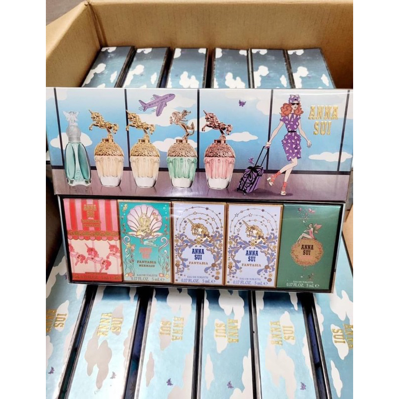 Set nước hoa nữ Anna Sui EDT 5 chai x 5ml