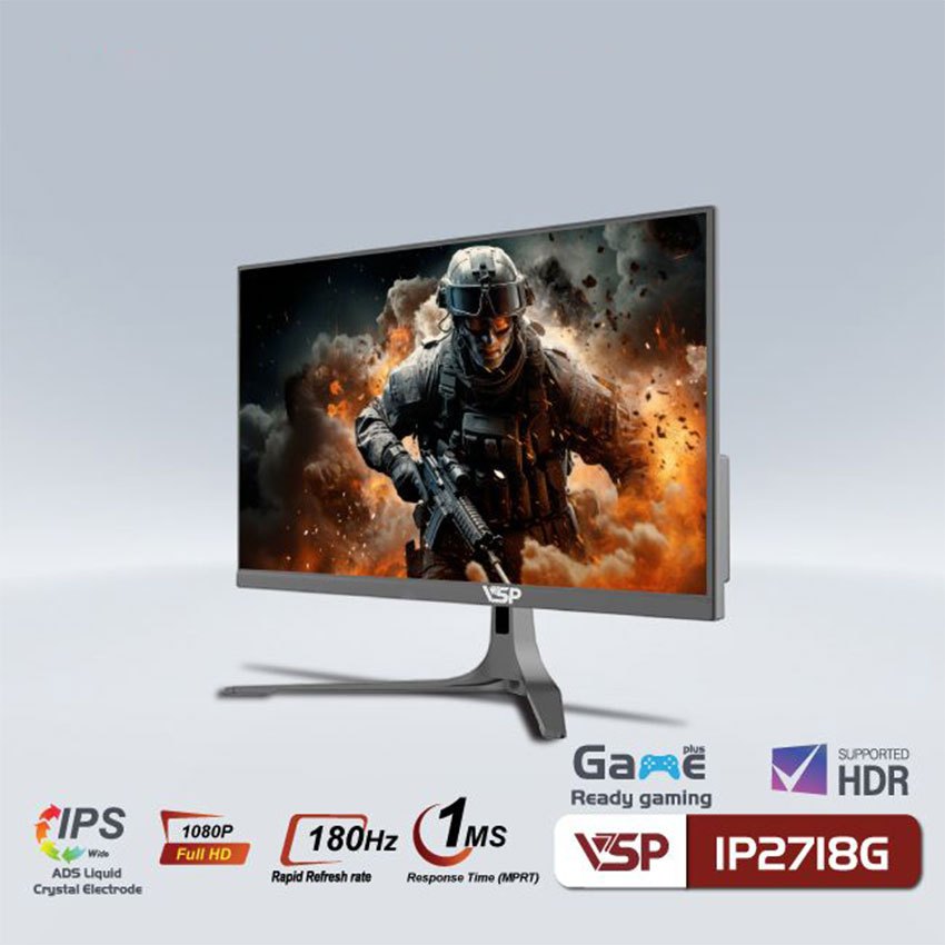 MÀN HÌNH GAMING VSP IP2718G  - Hàng Chính Hãng