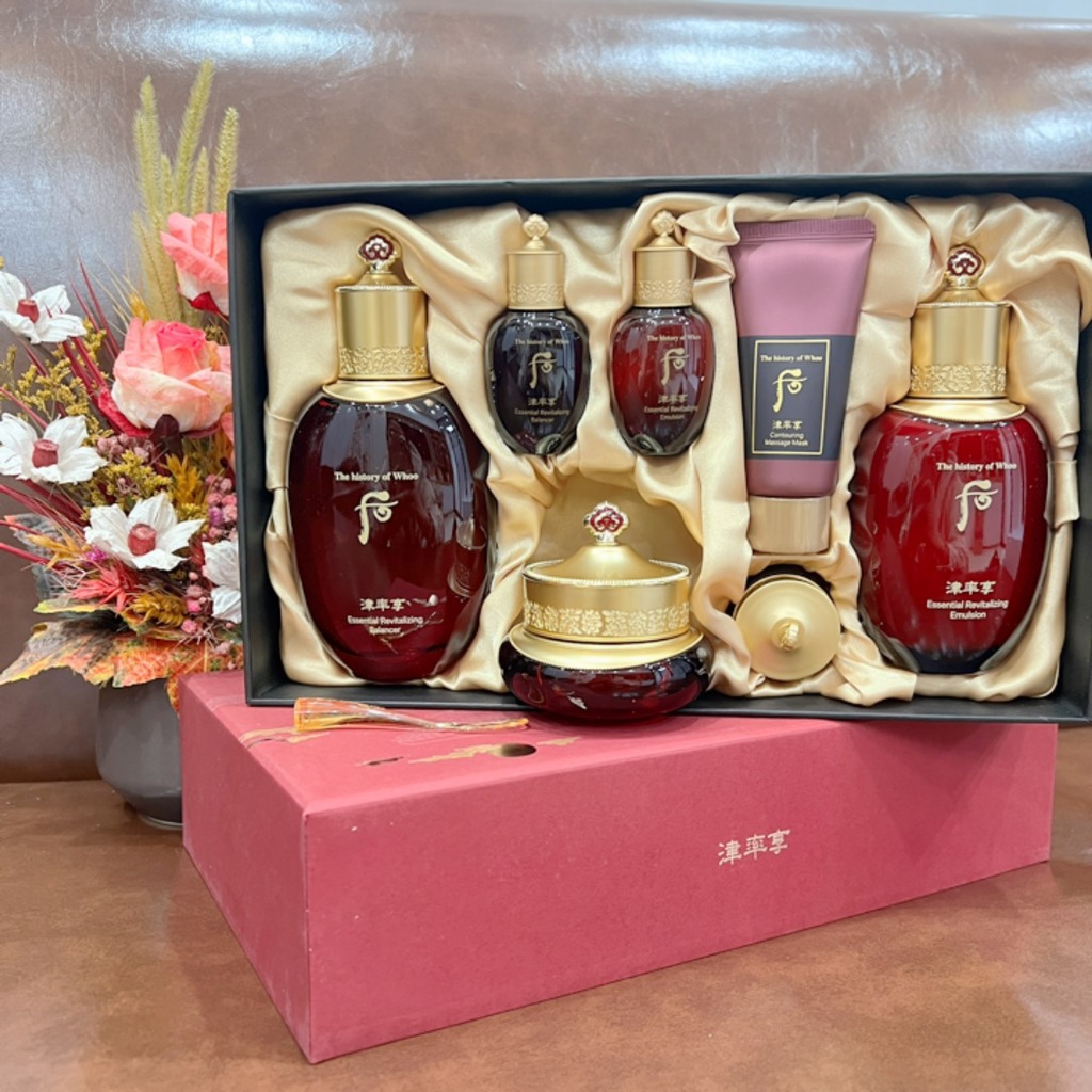 Sét Nước Sữa Kem Whoo đỏ bổ sung tân dịch giúp nâng cơ, trẻ hoá da,xoá nhăn, chống lão hóa