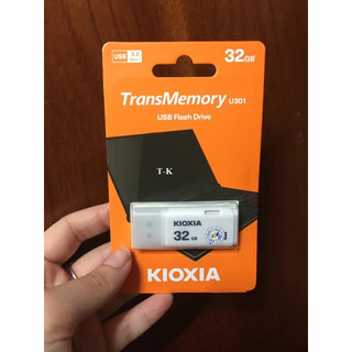 Usb kioxia 32gb usb 3.2 u301 white