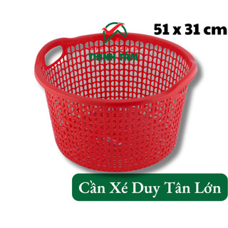 Cần xé lớn rổ xé lớn, sọt nhựa lớn duy tân