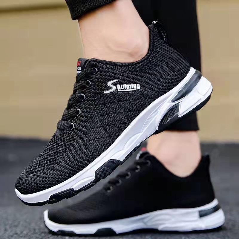 Giày Nam Chạy Bộ Tập Thể Thao, Êm Chân Thoáng Khí