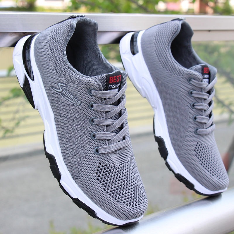 Giày Nam Chạy Bộ Tập Thể Thao, Êm Chân Thoáng Khí