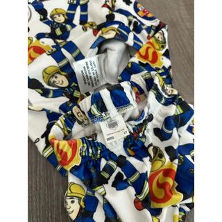 Bộ nhung co giãn chú cứu hoả Sam cho bé