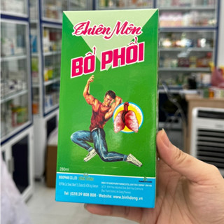Siro Thiên Môn Bổ Phổi hỗ trợ giảm ho, bổ phổi - Chai 280ml