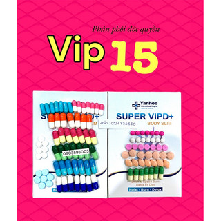 Giảm cân cấp tốc Vip 15 SS yanhee Thái Lan -Giảm cân ko cần ăn kiêng