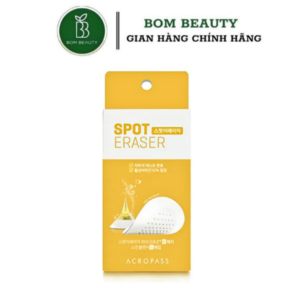 Miếng dán vi kim giảm đốm đen, vết mụn Acropass spot eraser