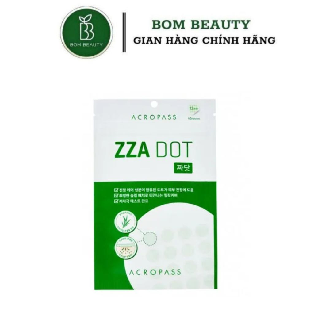Miếng dán mụn Acropass zza dot (1 tờ)