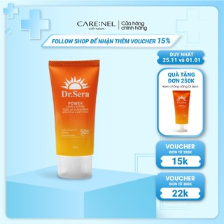 Kem chống nắng nâng tông trắng da spf 50 DR.SERA POWER LONG-LASTING TONE UP SUNSCREEN SPF50+/PA++++ 100ml