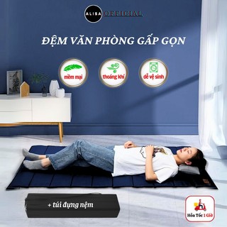Nệm ngủ văn phòng alisa đệm gấp gọn đem đi du lịch tiện lợi