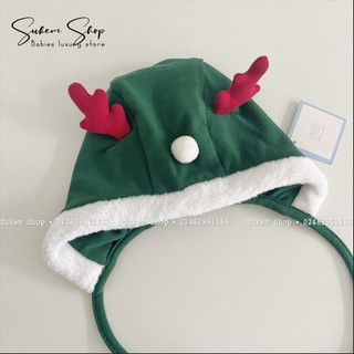 Phụ kiện băng đô, mũ nous noel cho bé